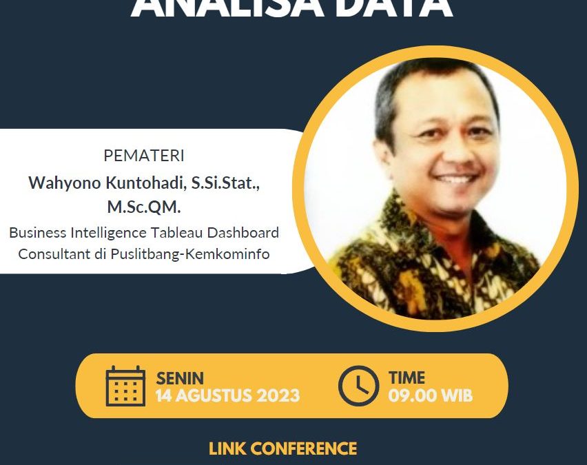 Workshop : Dashboard Analisa Data