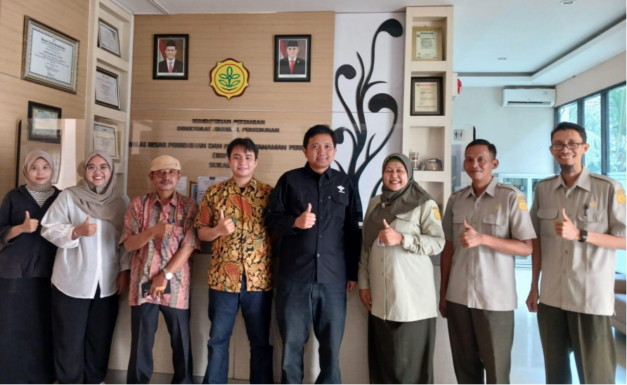 Kunjungan ke Balai Besar Perbenihan dan Proteksi Tanaman Perkebunan Surabaya