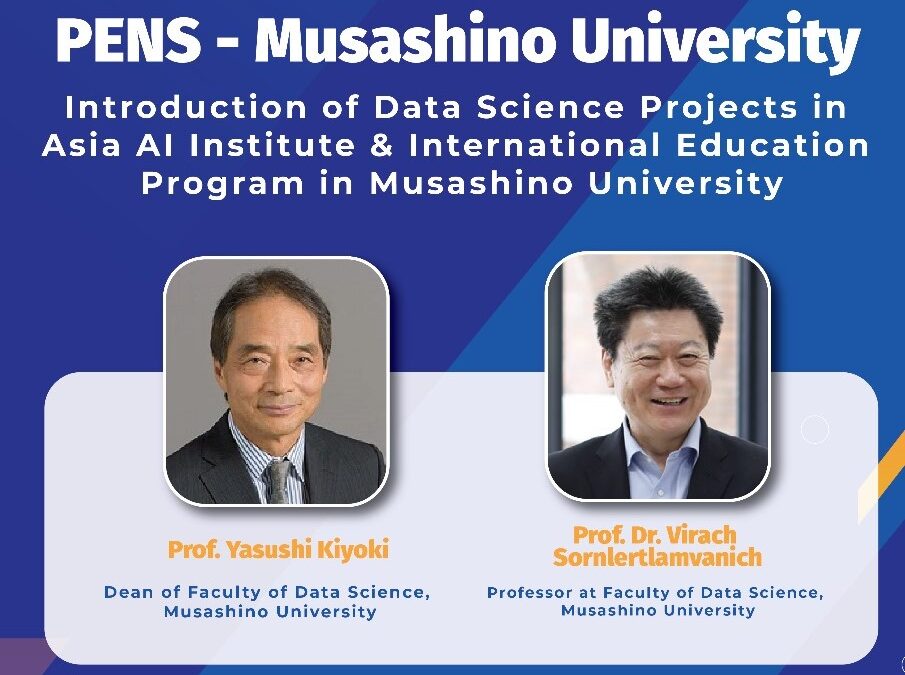 Kuliah Tamu : Pengenalan Proyek Sains Data di Asia AI Institute & Program Pendidikan Internasional di Universitas Musashino