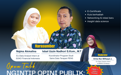 Open Talk Ngintip Opini Publik: Data Science di Balik Media Sosial